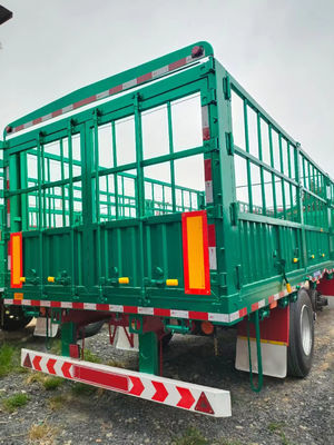 10 foot 3 Axle Fence Cargo Trailers Bulk Stake Cargo Trailers For Sale