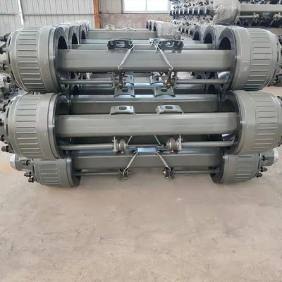 China Factory Trailer Axle Axel 20T with Trailer Rims Koła części przyczepy dostawcy